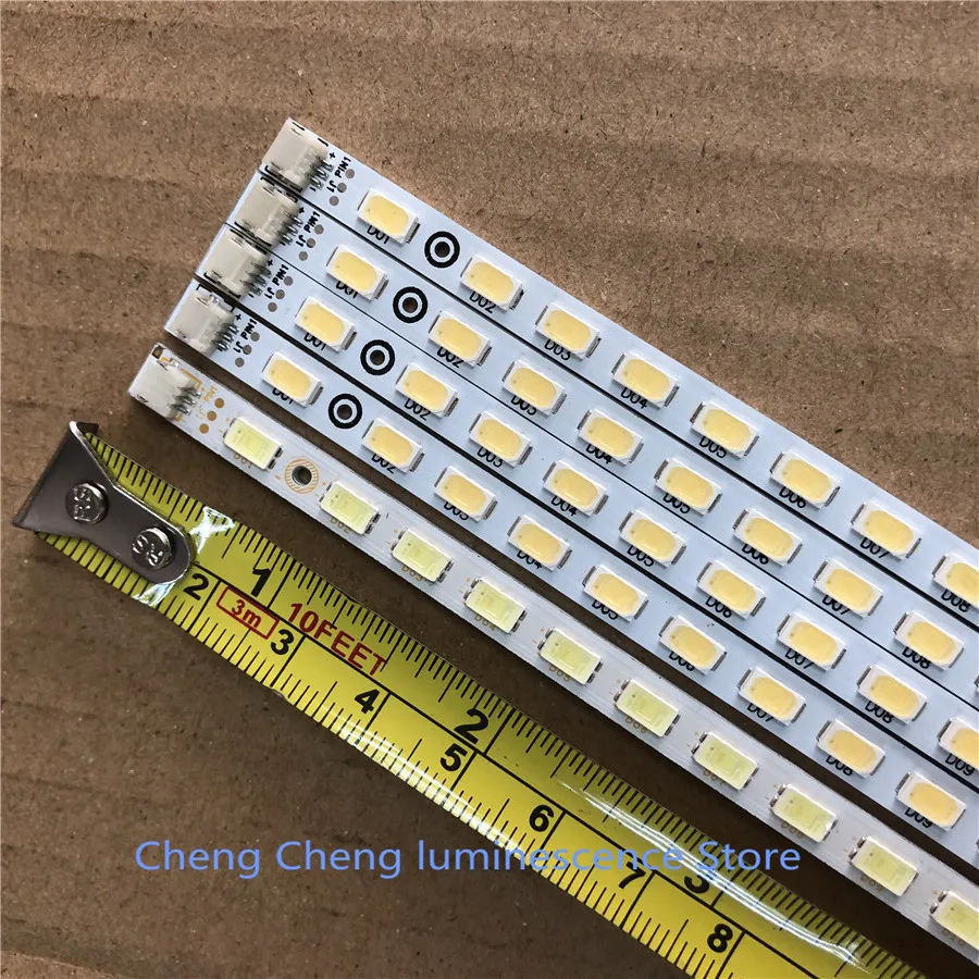 Beented NEW! 4 PCS  for LED backlight strip 42T09-05B for 73.42T09.005-4-SK1 73.42T09.004-4-SK1 T420HW07 V.6 panel 52 LEDs 472MM