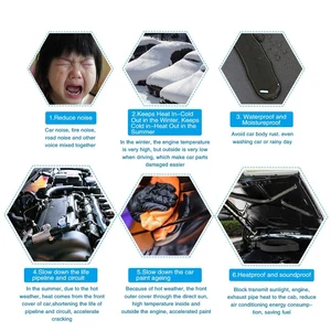 حصيرة مقاومة للصوت للسيارة ، رغوة خلية مغلقة بالحرارة ، مضادة للضوضاء ، 3 مم ، 6 مم ، 8 مم ، سمك 10 مم ، عزل صوت الشاحنة ، قطن ، 50 × 30 سم أفضل 8 مبيعات رغوة عازلة للصوت للسيارات - رقم 6