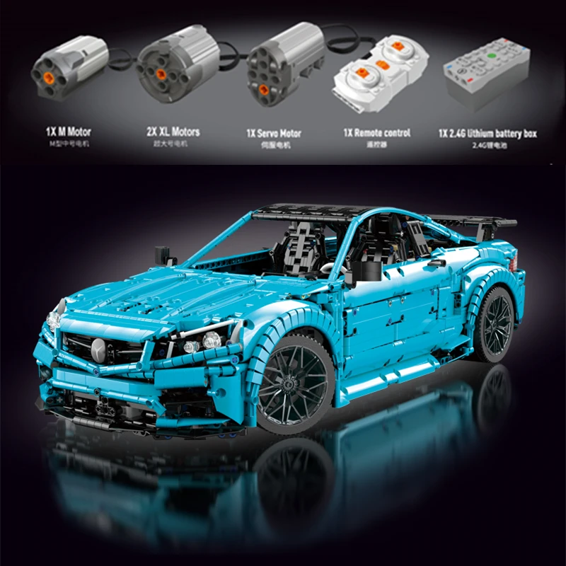 

T5002 4129Pcs High-Tech 60193 Famous Sports Car Building Blocks Moc Speed Racing Model Bricks Assembly Diy Toys Birthday Gift