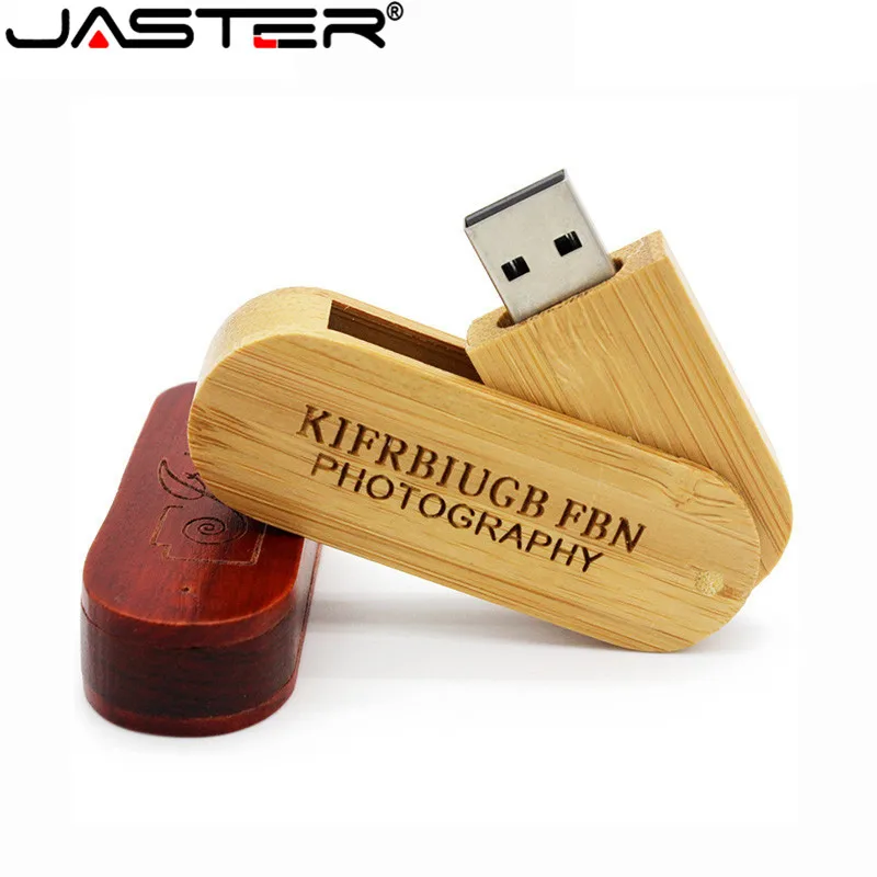 

Деревянный портативный USB флеш-накопитель JASTER, 4 ГБ, 16 ГБ, 32 ГБ, 64 ГБ