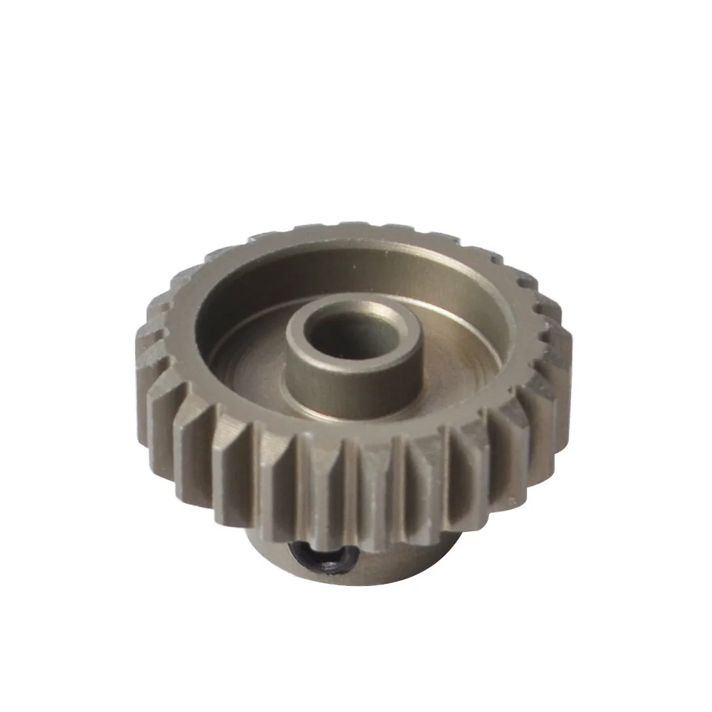 1PCS Metal M0.6 Pinion  22T 23T 24T 25T Motor Gears for Tamiya TT01 TT02 SCX10 Traxxas HPI 1/10 RC Car