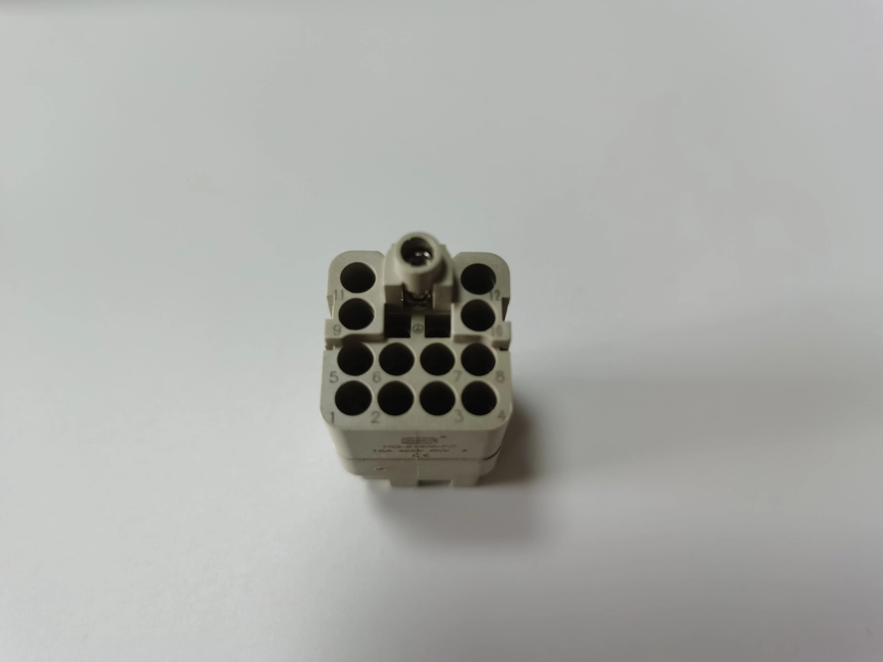 HDXBSCN Industrial Connector Rectangular Connector Heavy Duty Connector HDC HQ-012/0-MC/FC 12 core 10A waterproof aviation plug