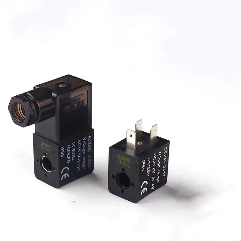 Electrical Part AC 220V 6.0VA 50/60Hz Pneumatic Solenoid Valve Coil 4V210 DC 12V/24V AC 24V/36V/110V/220V/380V Coil