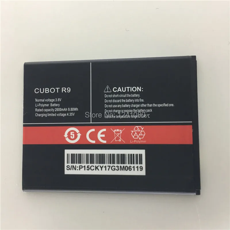 

YCOOLY2021 Production Date CUBOT R9 2600mAh Long standby time High-quality CUBOT Mobile Accessories