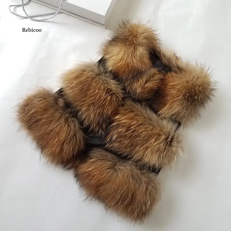 New Arrival Long Faux Fur Vest Fluffy Jacket  Women Slim Fake Fur Coats High Quality Artificial Fur Gilet