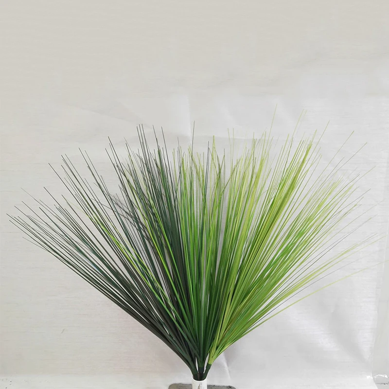 

PVC Artificial Onion Grass Bundle, Dry Flower, Flower Shop Decoration, Garden Potted Ornament, Simulation Bundle, 4 Forked, 60cm