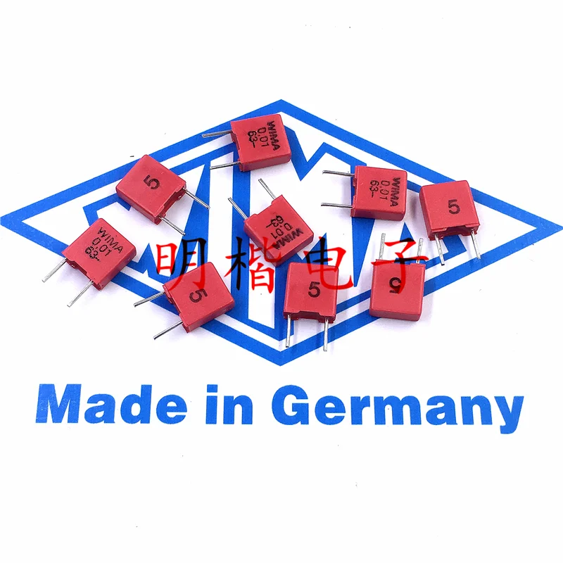 30pcs Brand New Germany WIMA MKP2 63V 0.01UF 63V 103 10NF Pitch 5 Mm 5% free shipping