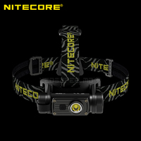 1200 Lumens Nitecore HC60 V2 OSRAM P9 LED USB-C Rechargeable Outdoor Headlamp with 3400mAh 18650 Li-ion Battery