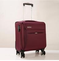 18 inch Oxford Cabin Travel Suitcase Business Rolling Luggage Suitcase Waterproof Travel Baggage Travel Trolley Bags with wheels