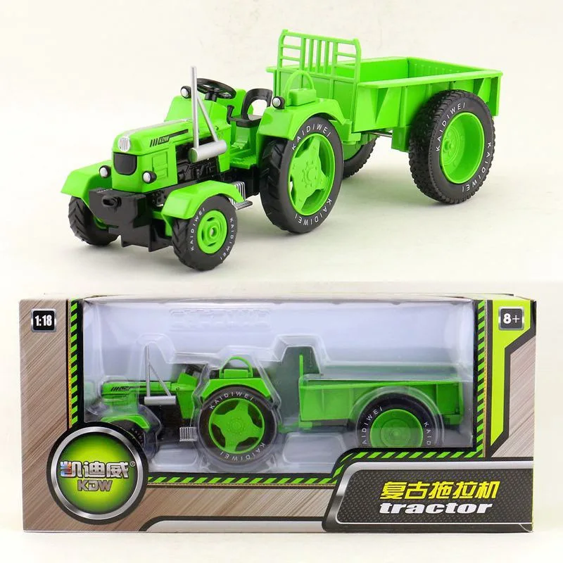 1:18 alloy retro farm tractor model,high simulation tractor truck toys,exquisite children's gifts,hot-selling wholesale