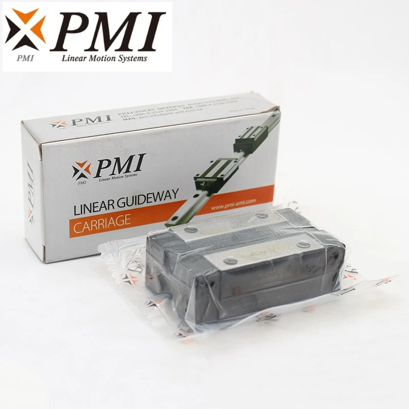 2 Stück Original Taiwan PMI MSA20S MSA20SSSFC N Linearführungsschlitten für CO2-Lasermaschine CNC-Fräse MSA20S-N – Detail 3