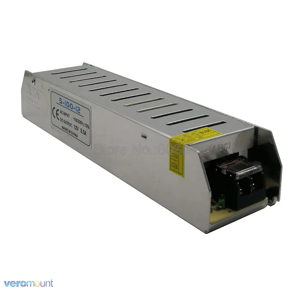 Strip Size Siwtch Power Supply 12V 3A 5A 8.5A 10A 12.5A 15A 16.5A 20A 30A 33A Lighting Transformer AC220V to DC12V Converter