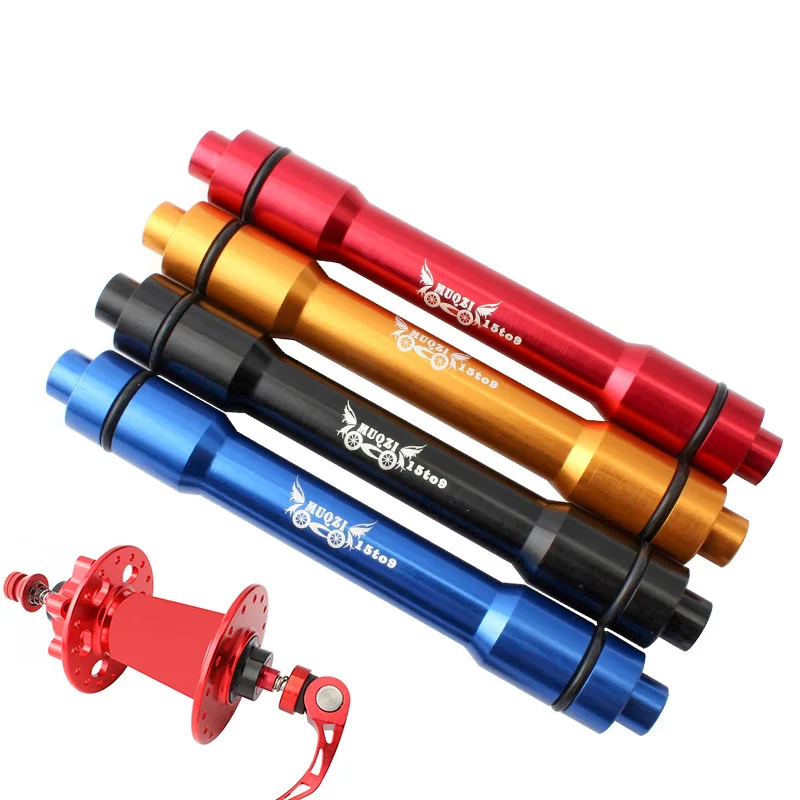 

Mountain Bike Barrel Shaft Hub Conversion Shaft 15 Turn 9mm Aluminum Alloy Barrel Shaft Quick Release Lever Bicycles Accessories