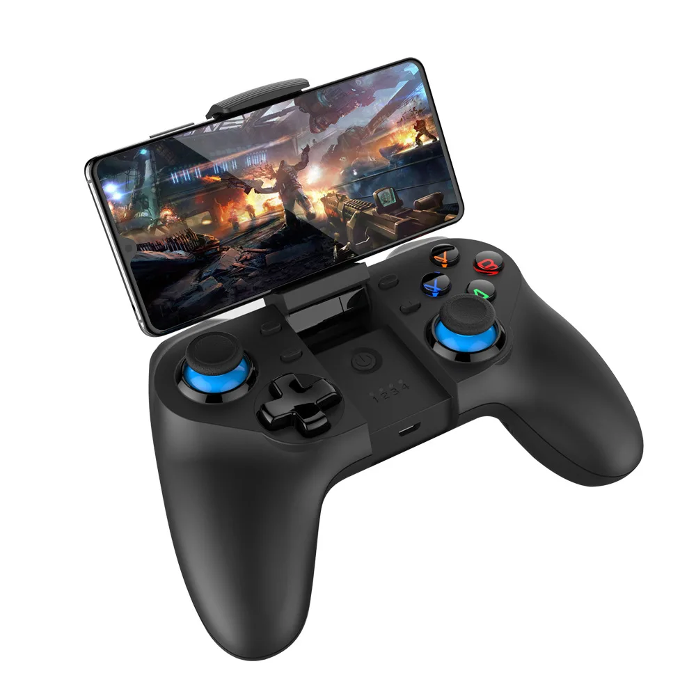 

Gamepad Bluetooth Wireless Joystick Game Pad Console Turbo Controller for Android for iOS NS PC with PUBG Customize Key