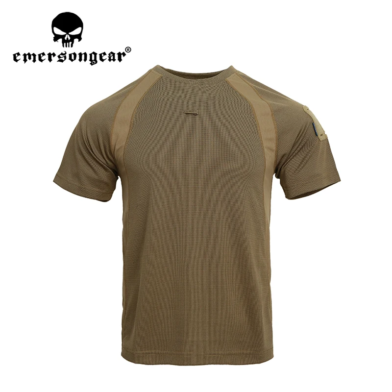 Emersongear Blue Label Tactical UMP Horned Lizard Single-Director Training T-shirt Combat Shirts Outdoor Sports Trekking EMB9564