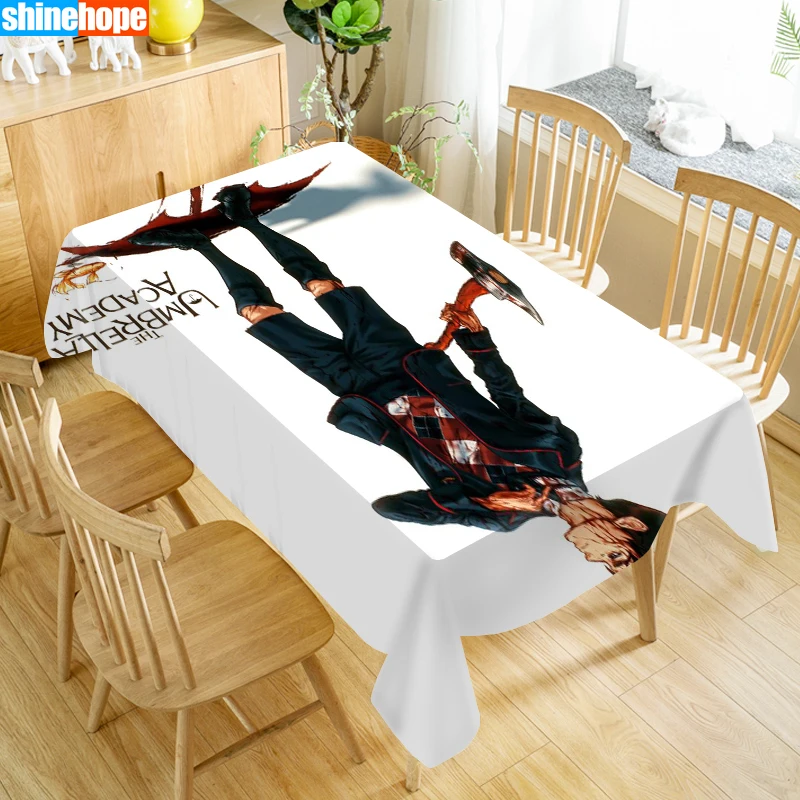 New Arrival Custom Aidan Gallagher Table Cloth Waterproof Oxford Fabric Rectangular Tablecloth Home Party Tablecloth