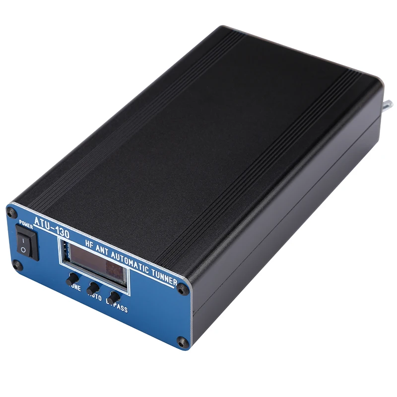 Imagem -02 - Montado Atu130 1.850mhz 150w Sintonizador Automático Antena Oled Display Meatl Case Atualização de Atu-100 Novo