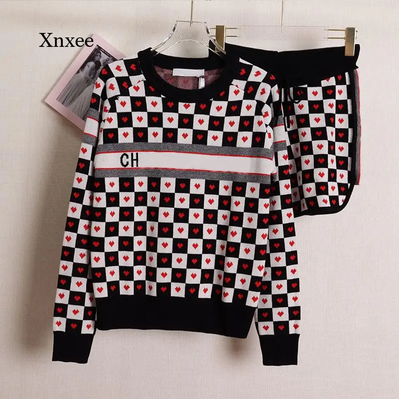 

O Neck Sweater Fashion Letter Printed Long Sleeve Knit Tops Loose Casual Streetwear Pullover Sweaters Fashion Clothing Outfits