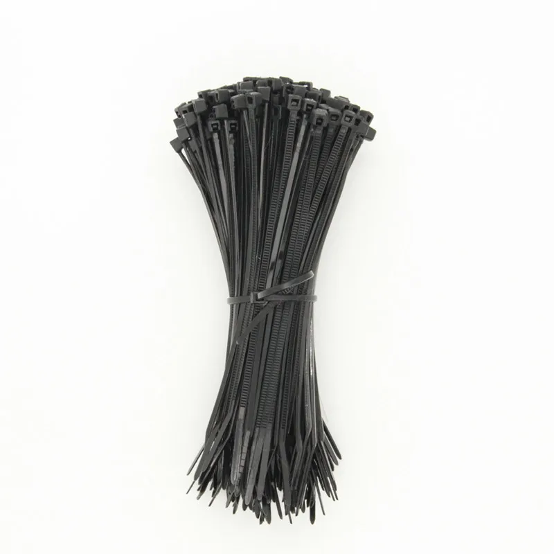 300 Pcs Nylon Cable Self-locking Plastic Wire Zip Ties Set 3*100 3*150 4*200 MRO & Industrial Supply Fasteners & Hardware Cable