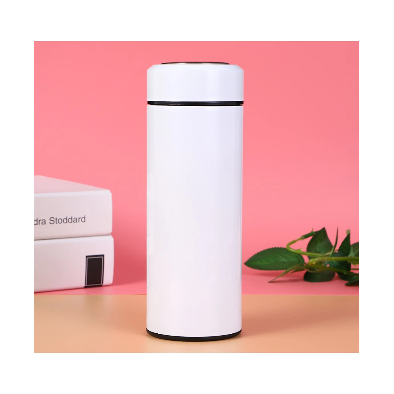 350ml Sublimation Blank Stainless Steel Thermos Water Bottle Custom Logo Vacuum Flasks Thermoses Coffee Cup Christmas Gifts