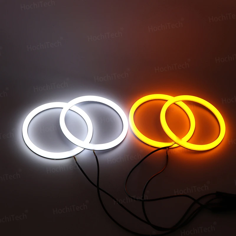 3 Years Warranty High Quality LED Angel Eyes Kit Cotton White Ring For BMW 3 Series E30 E36 M3 333i 325i 323i 316 1982-2000