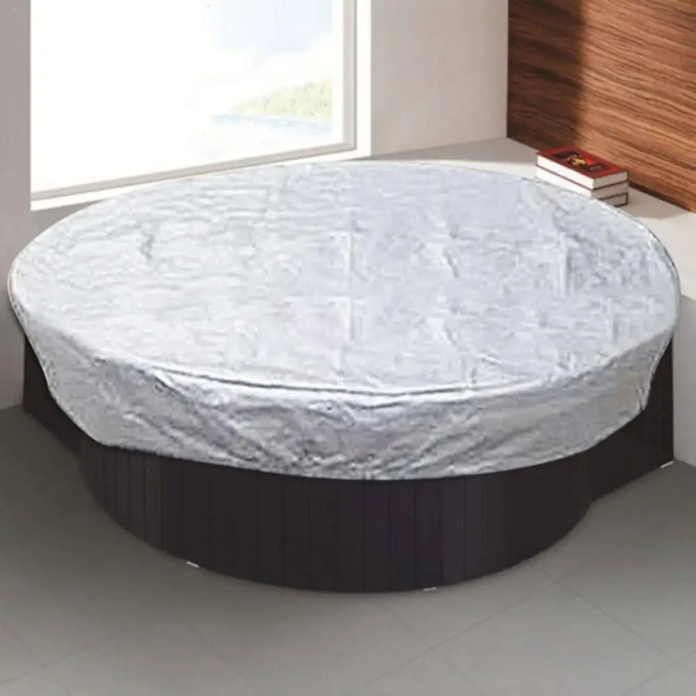 Outdoor SPA Hot Tub Cover Swimming Pool Dust Round Cover 160/90cm 190/30cm 190/90cm 200/30cm 210/30cm 215/70cm