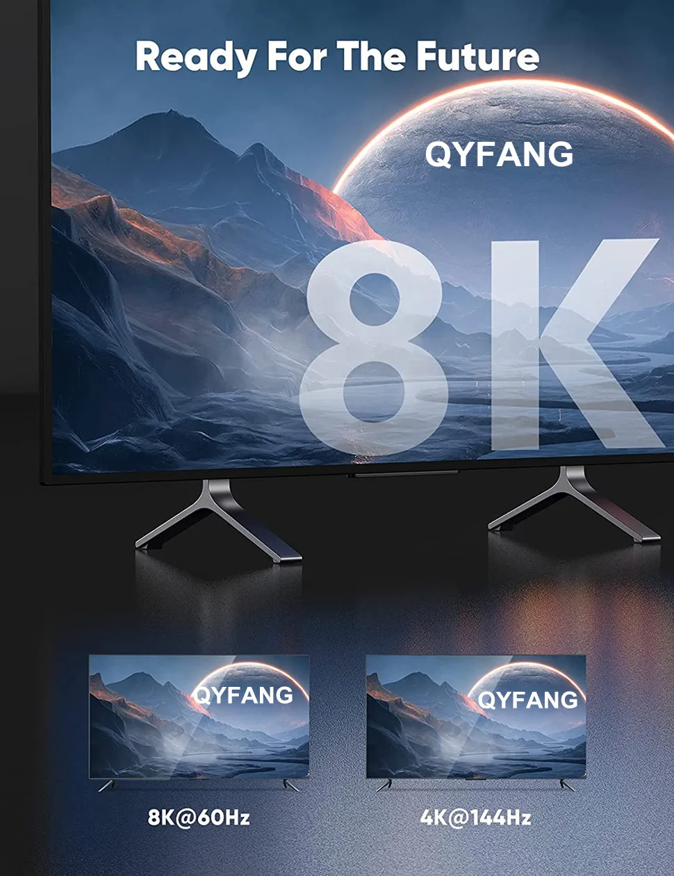 8K DP Männlich zu Weiblich Kabel Display Port Verlängerung Kabel für HDTV Nintend Schalter Smart Box Projektor DP Splitter displayPort 1,4 – Detail 2