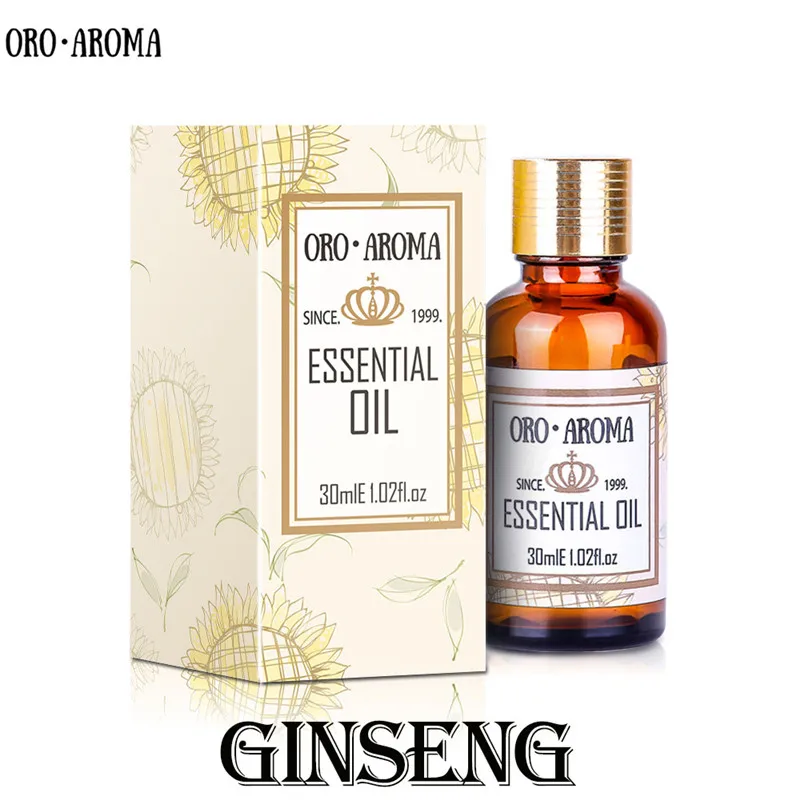 

oroaroma natural Ginseng essential oil Skin moisture Nutrition of skin cells Relieve fatigue Ginseng oil