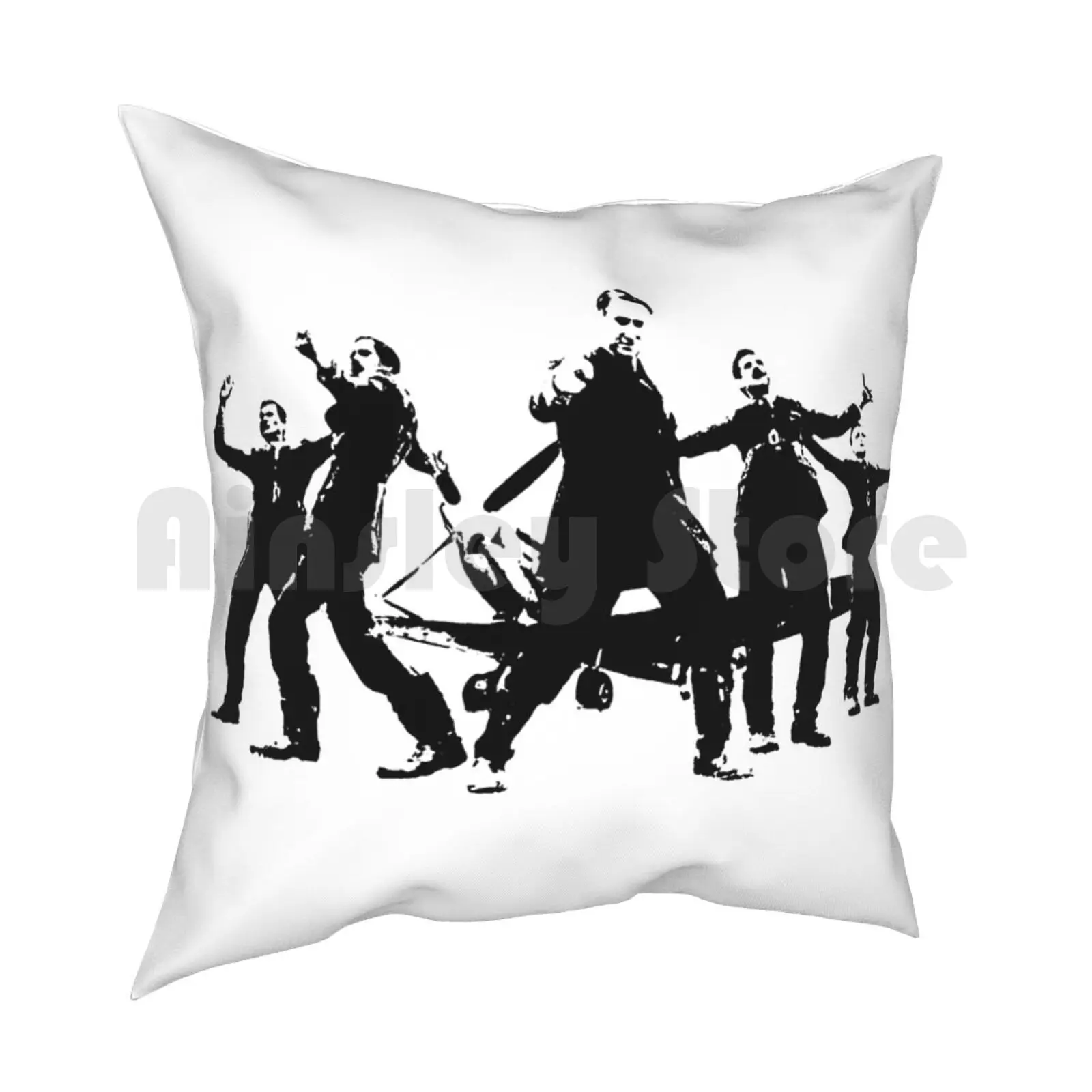 Raf Pilots Pillow Case Printed Home Soft Throw Pillow Take That Horrible Histories Raf Boyband Funny