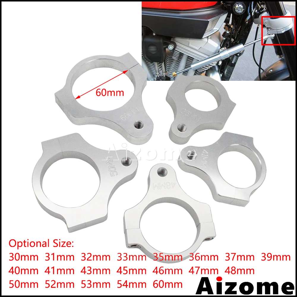 

Universal Motorcycle Steering Damper Fork Frame Stabilizer Clamp Mounting Bracket 30 31 32 33 35 41 43 45 46 47 48 49 50 - 60 mm