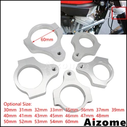 Universal Motorcycle Steering Damper Fork Frame Stabilizer Clamp Mounting Bracket 30 31 32 33 35 41 43 45 46 47 48 49 50 - 60 mm