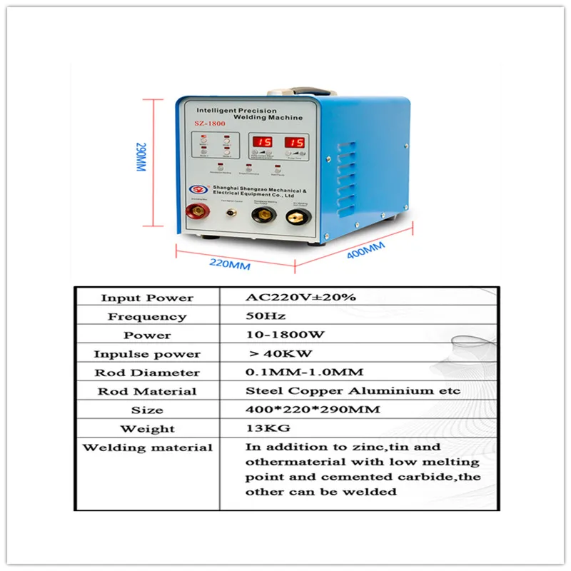 Aluminum Spot Welder Portable Cold Welding Machine Home Use 220V Casting/die/mold /jewellery repair TIG Welder Lithium Battery