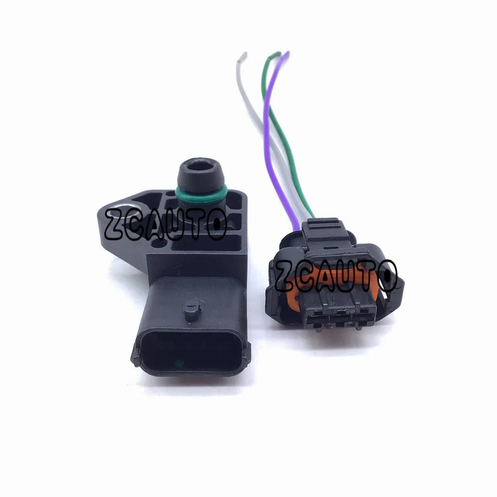 MAP Sensor Pressure Plug Pigtail Connector For Opel / Vauxhalll Astra G H Combo Corsa Meriva 1.7 CDTI 0281002487 37830-PLZ-D00