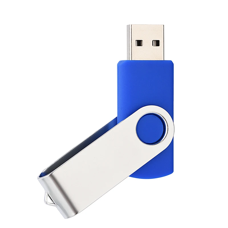 Clé USB 2.0 rotative en forme de u, support à mémoire de 4 Go 8 Go 16 Go 32 Go 64 Go 128 Go, livraison gratuite