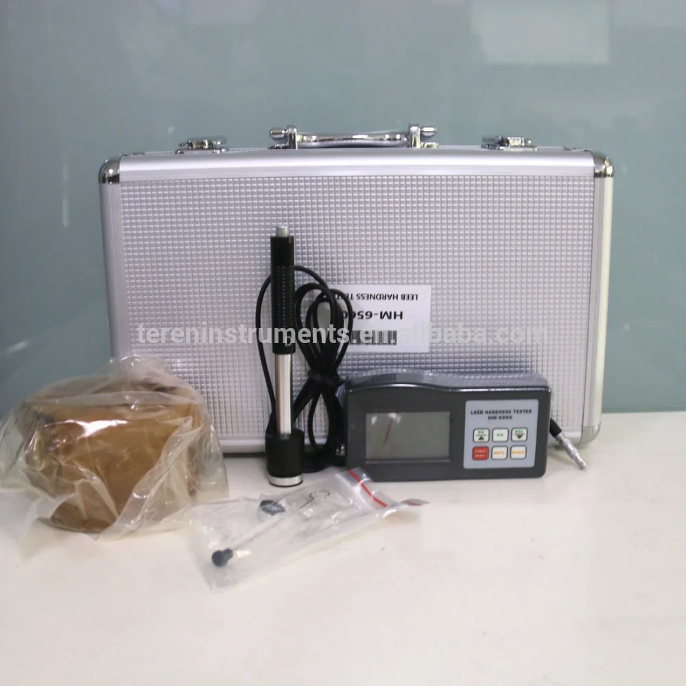 Dalian Teren HM-6560 Metals Leed Hardness Tester 200~900 HLD Durometer Testing Instruments Portable Hardness Meter