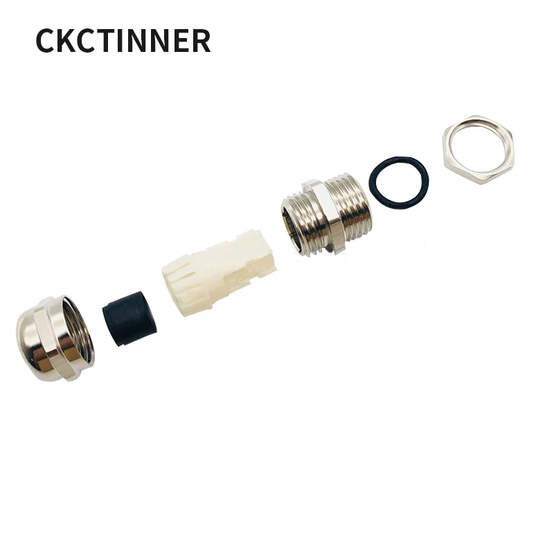 3 pcs of stainless steel PG7 3.0-6.5mm Waterproof connection cable