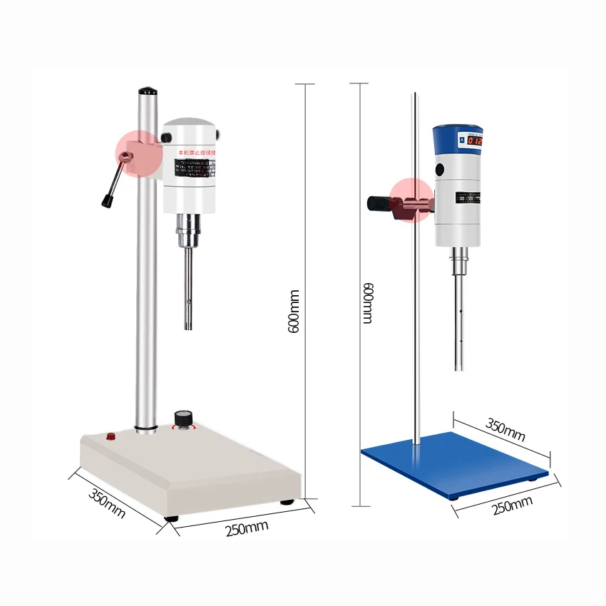 Phòng Thí Nghiệm Tốc Độ Cao Phân Tán Homogenizer 30-1500ML Đựng Mỹ Phẩm Kem Chất Nhũ Hóa Disperser 110V/220V FJ200/FJ200-SH Tùy Chọn