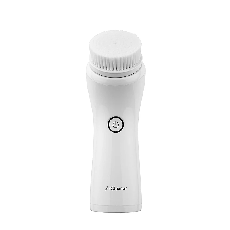 New Electric Cleansing Device Two-In-One Silicone Portable UltrasonicVibration Facial Cleansing Device Pore Cleaner Skincare