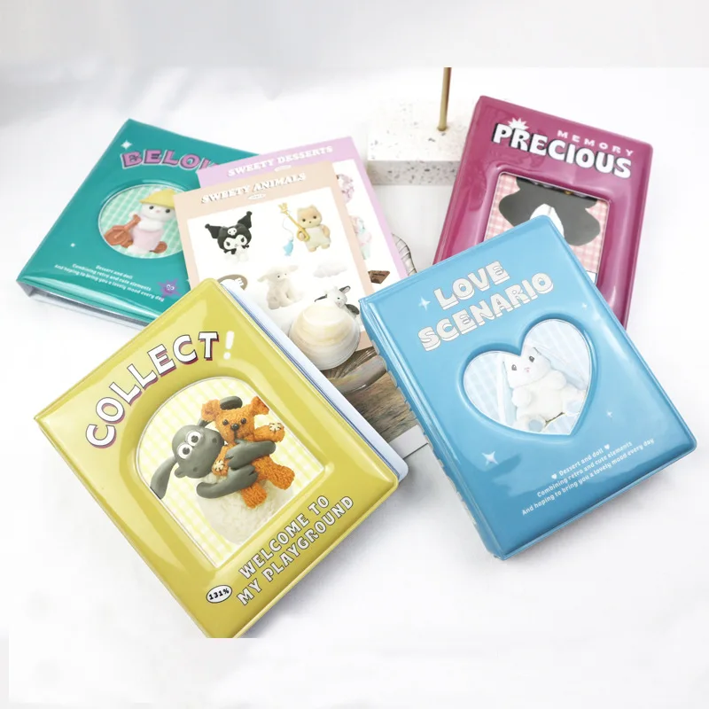 Kawaii 3 inch Photocards Collect Book Cute Photo Album Card Holder Receipt Storage Organizer Business Card Bag photocard holde