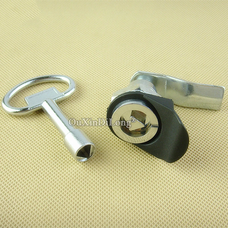 

DHL Shipping 100PCS Tubular Cam Locks Electrical Distribution Box Locks Network Cabinet Toolbox Lock Industrial Lock