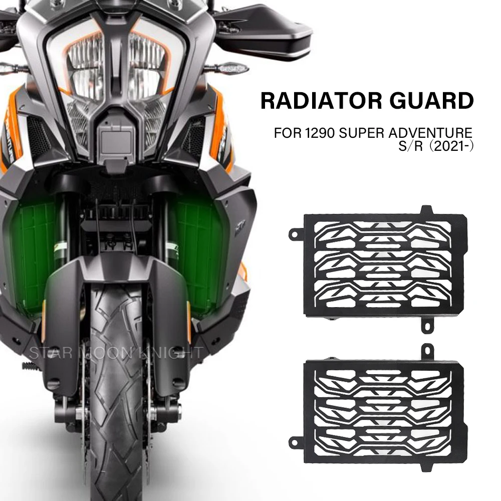 

For 1290 Super Adventure S / R 2021 - 2022 Motorcycle Accessories Aluminum Radiator Grille Grill Guard Cover Protector