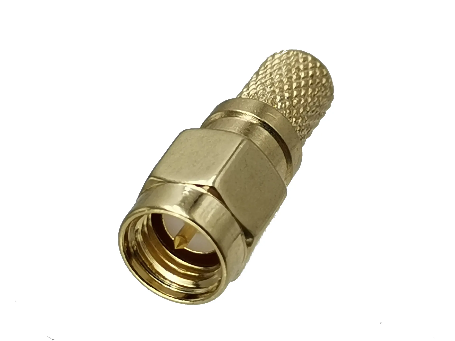 10pcs Spina maschio SMA a crimpare connettore RF per RG-8X LMR240 RG8X Cavo