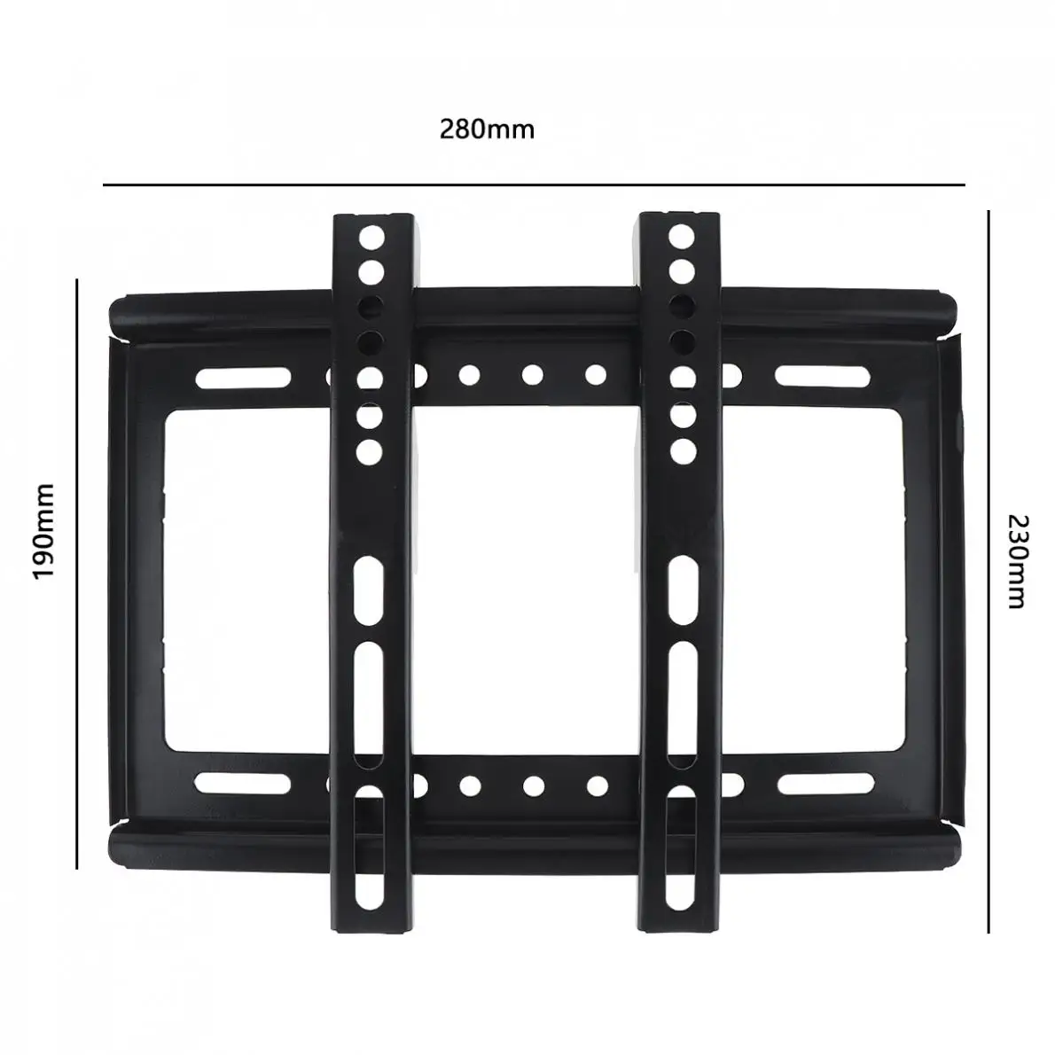 Universal 20KG TV Wall Mount Bracket Flat Panel TV Frame Mounts with Gradienter for 14 - 42 Inch LCD LED Monitor Flat Panel