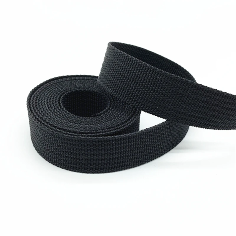 2 yards 20mm Canvas Ribbon Belt Bag Webbing Nylon Pet Knapsack Strapping Sewing Accessories #RoLi