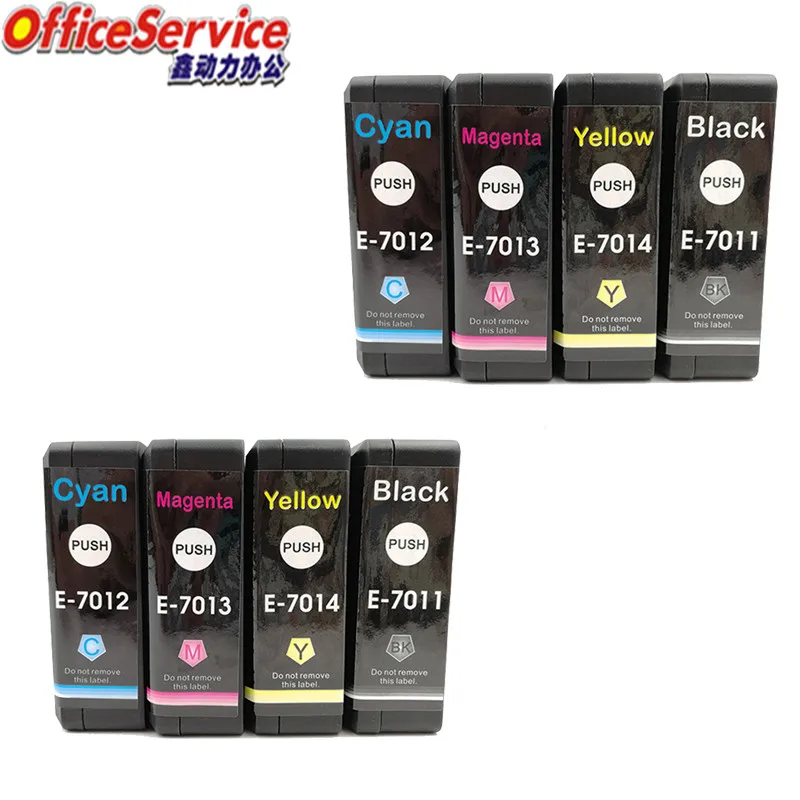 T7021 T7011 Compatible Ink Cartridge  For Epson WP-4000 WP-4015 WP-4095 WP-4500 WP-4515 WP-4525 WP-4595 printer