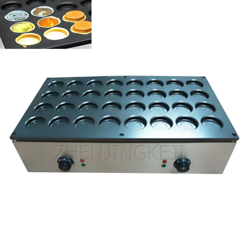 Commercial Red bean Cake Machine Electro-thermal Gas 32 Holes Round Scones Tool Wheel Cake Making Appliances Cooking Machine