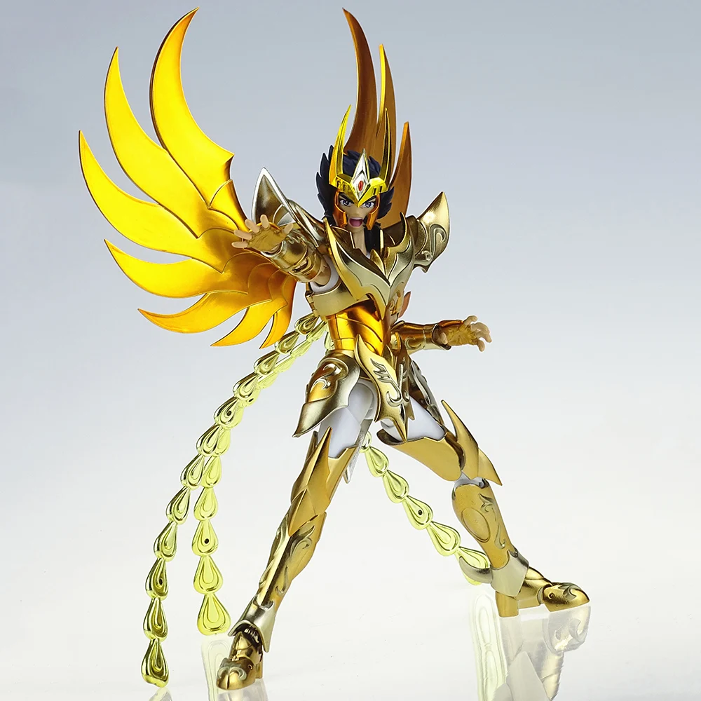 

Greattoys Saint Seiya Cloth Myth EX Phoenix Ikki God Cloth SOG Metal Armor Action Figures Toys model