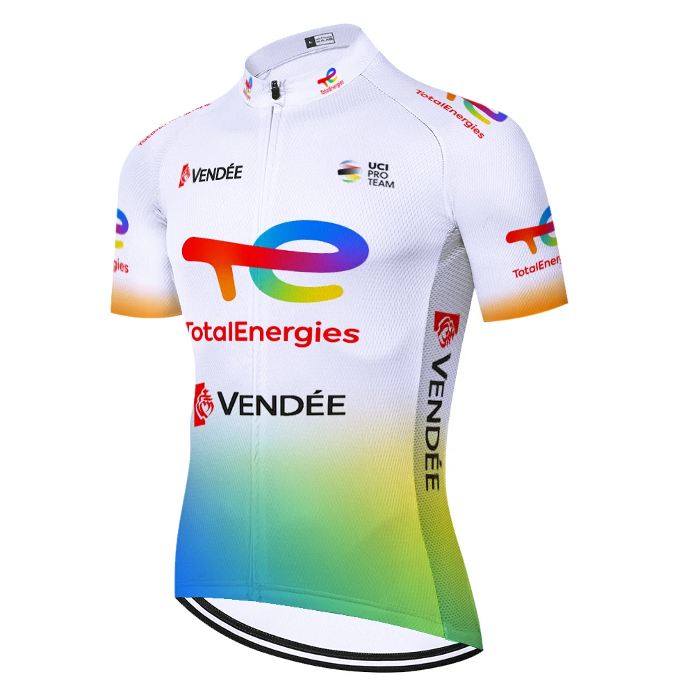 2024 total new energies Maillot Ciclismo Hombre 자전사지camisa Ciclismo Masculina koszulka kolarska Ciclismo Maillot Ciclismo