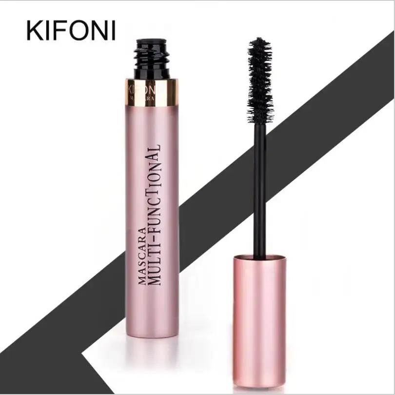 Make-up 4D Seide Faser Lash Wasserdicht Rimel Mascara Wimpern Verlängerung Schwarz Dicke Verlängerung Wimpern Kosmetik T1541