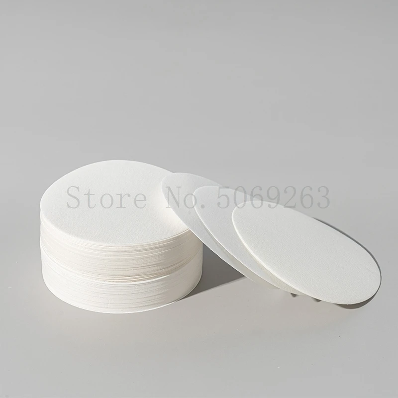 100 pieces/Lot Laboratory Quantitative Filter Paper Precise Quantitative Analysis Rapid/Medium/Slow Speed Test Paper